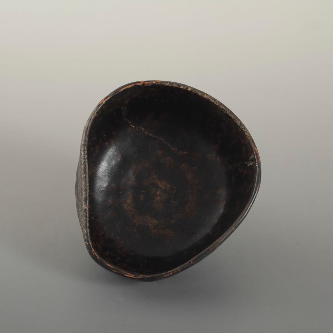 黒唐津 茶碗 17世紀 古唐津 茶道具 古美術 古道具 アンティーク