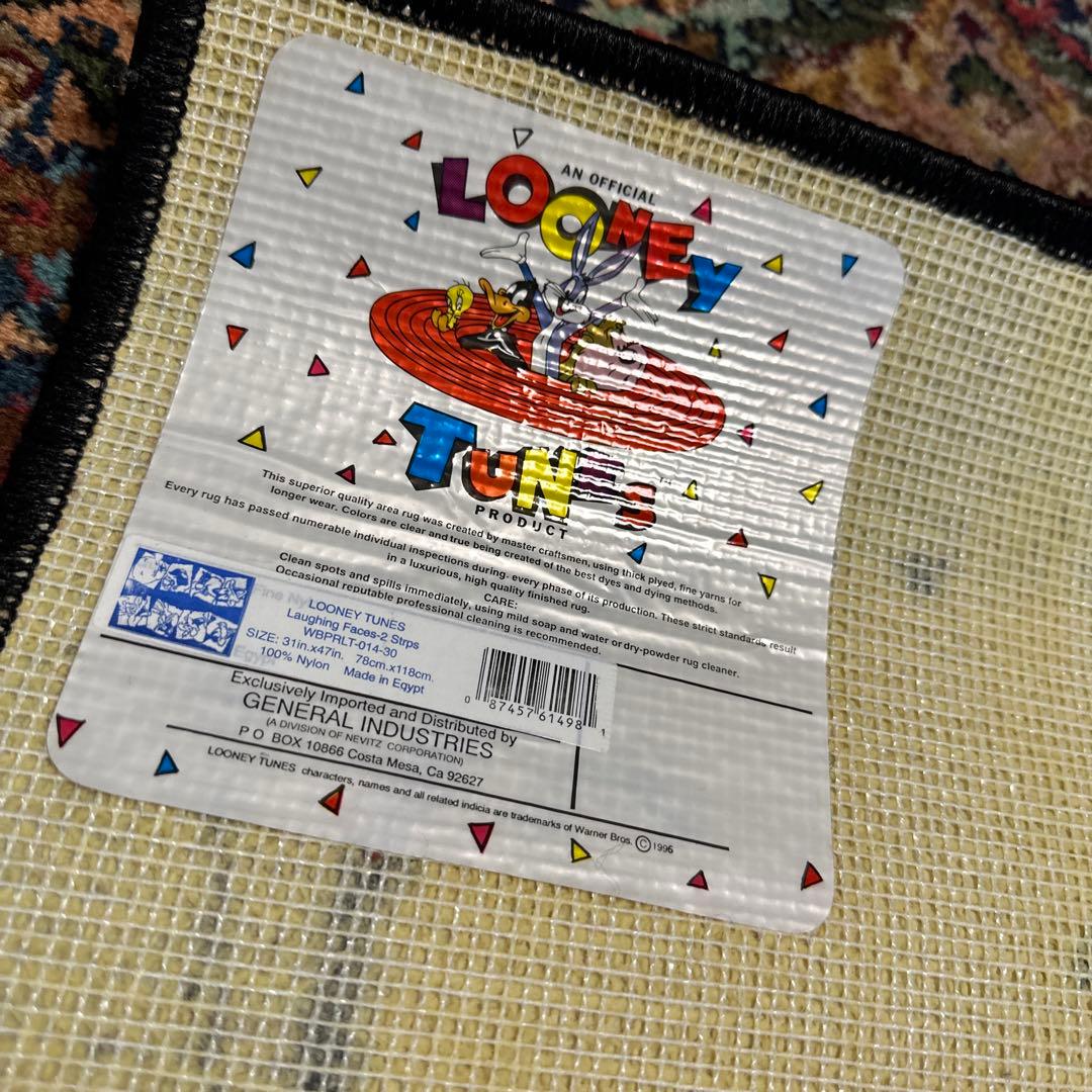ルーニーテューンズ　ワーナーブラザーズ　ラグ　マット　希少