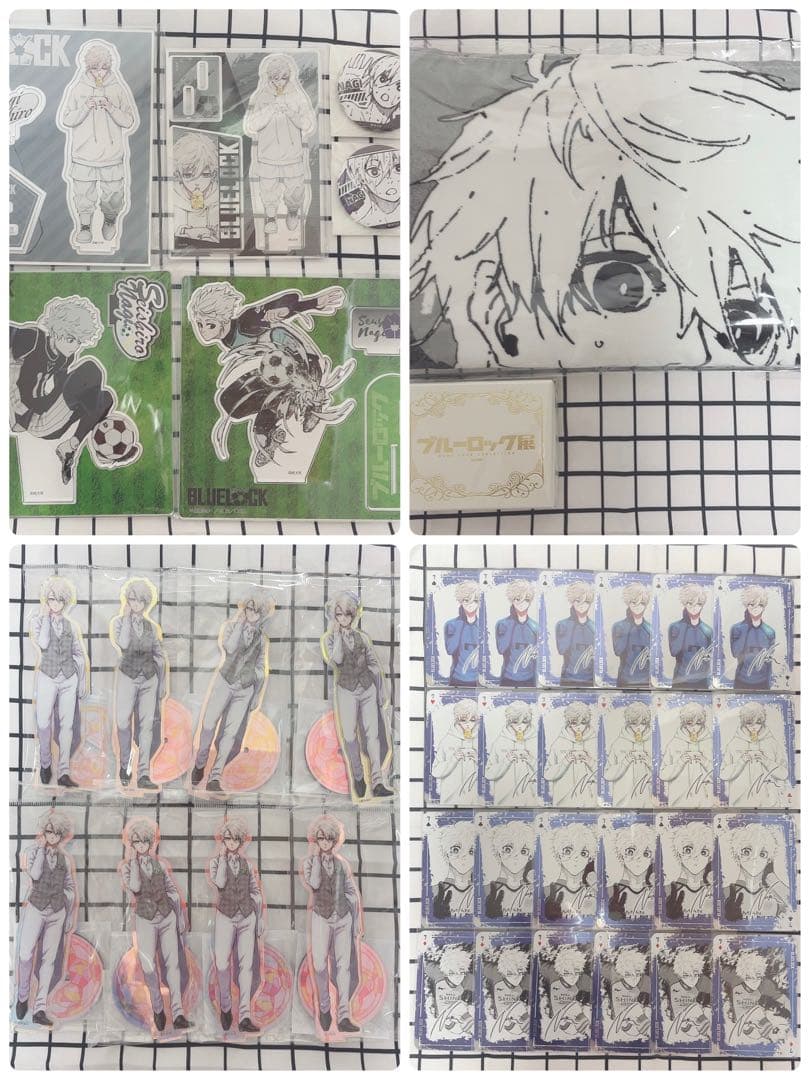 ブルーロック ブルロ 凪 誠士郎 原作絵 ぬいぐるみ まとめ売り