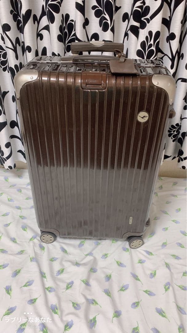 RIMOWA リモワ Lufthansa 75L 4輪 TSAロック 茶色