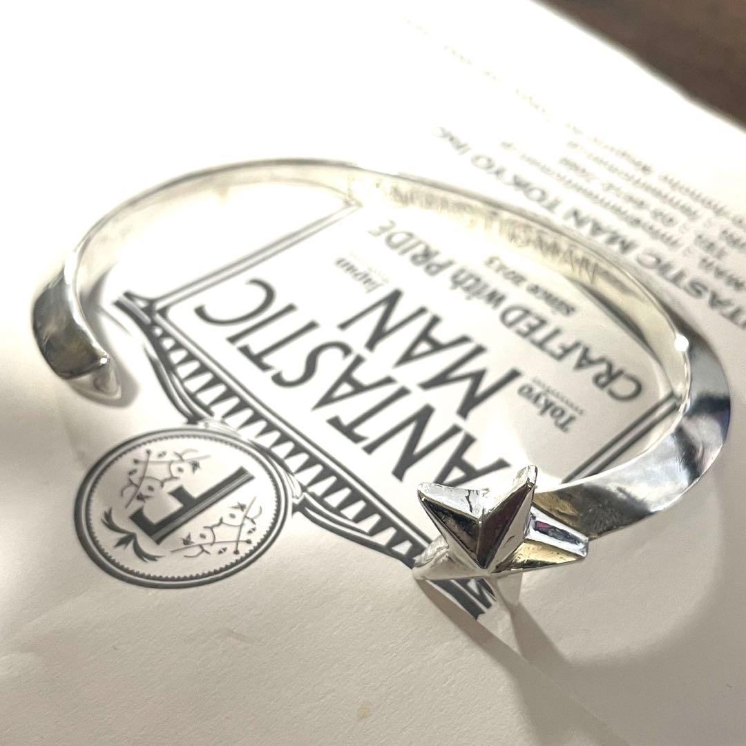 極美品　定番　メンズ　Fantastic man スター　バングル　307