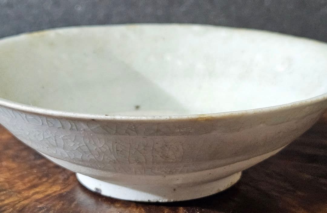 中国古美術　中国古陶磁器　中国古玩　宋時代　青白磁　影青　碗　菓子皿　皿