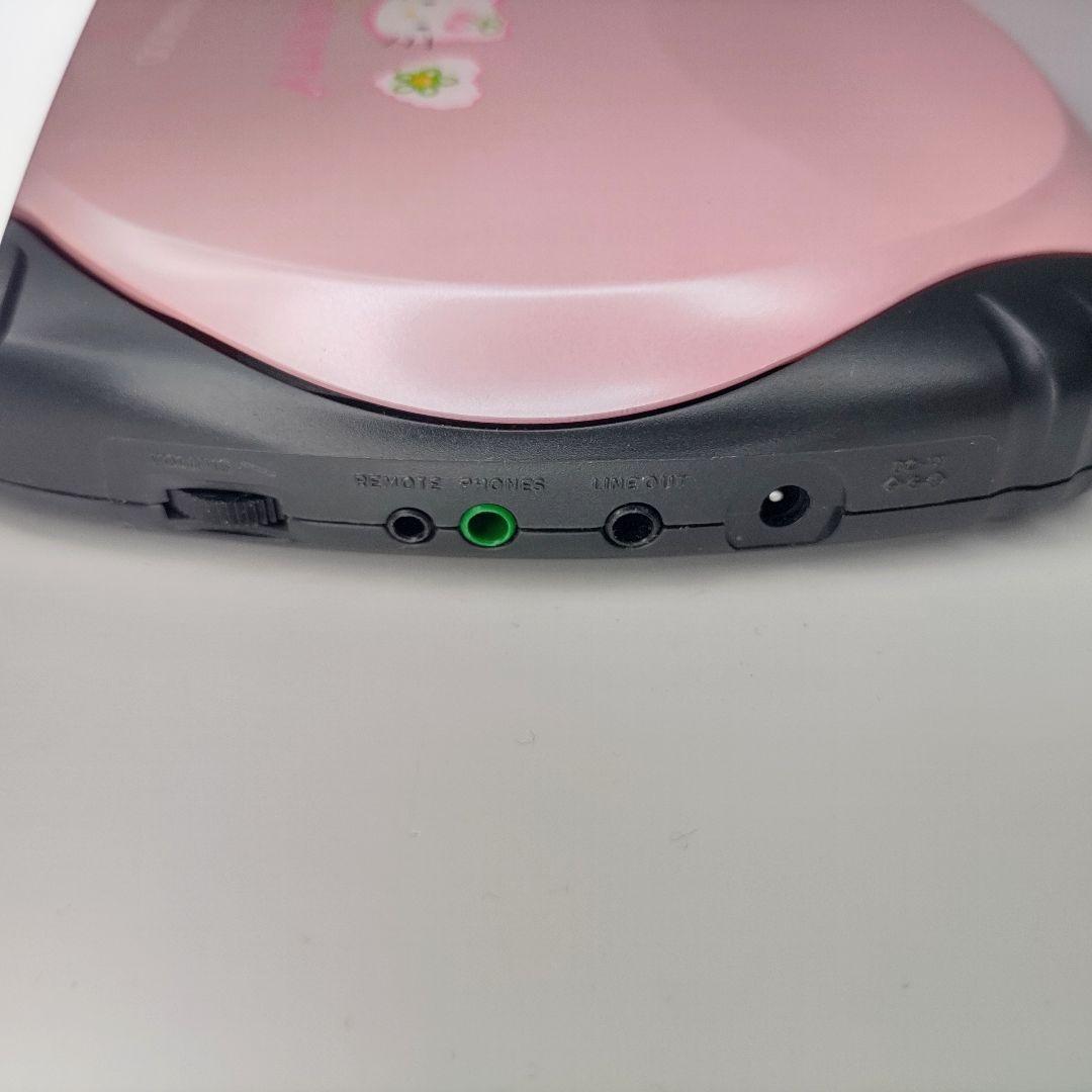 ■動作品■希少 レア KENWOOD ハローキティ ポータブルCD プレーヤー