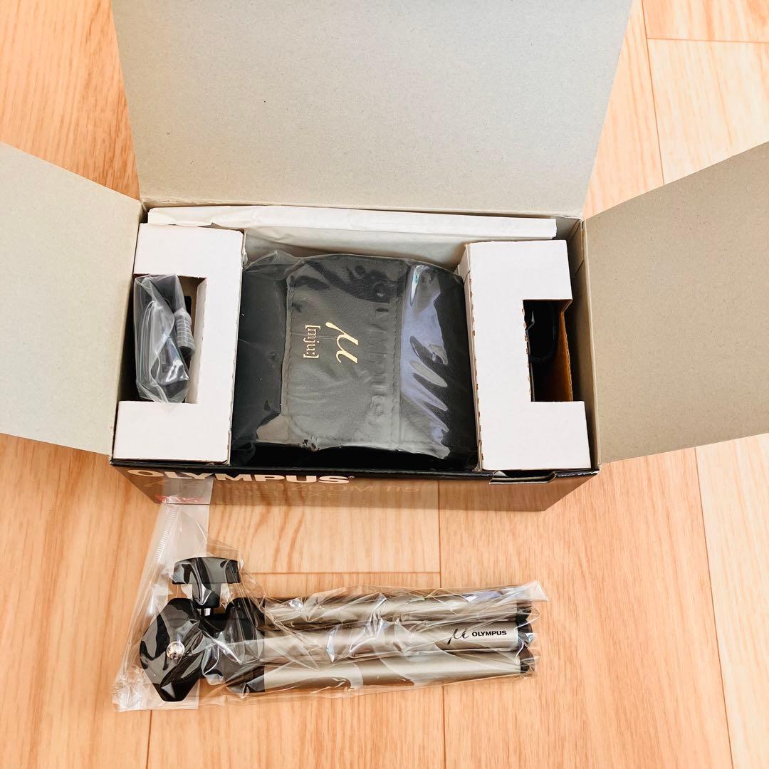 未使用　箱付　OLYMPUS mju ZOOM 115 DELUXE 付属品付