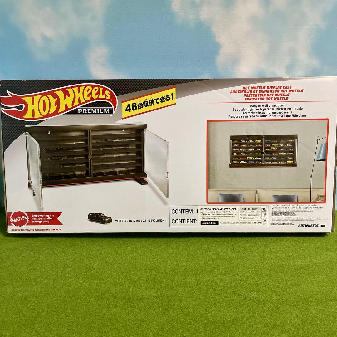 ホットウィール プレミアム ディスプレイケース　新品　未開封　ミニカー付き