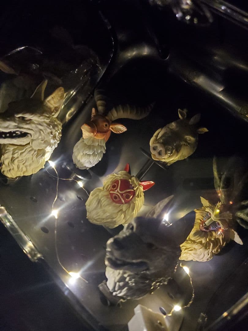 もののけ姫 もののけたちのフェイスマグネット　コレクション　ジブリ　全種類