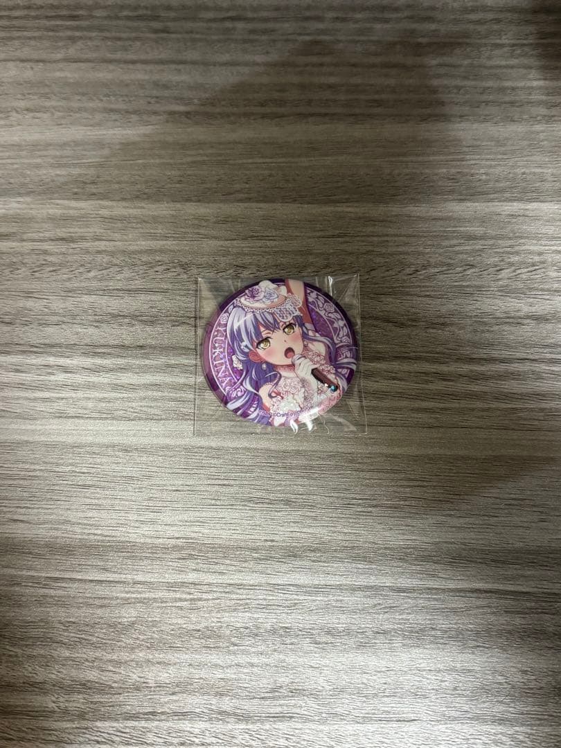 新品未開封　Roselia 友希那　缶バッジ
