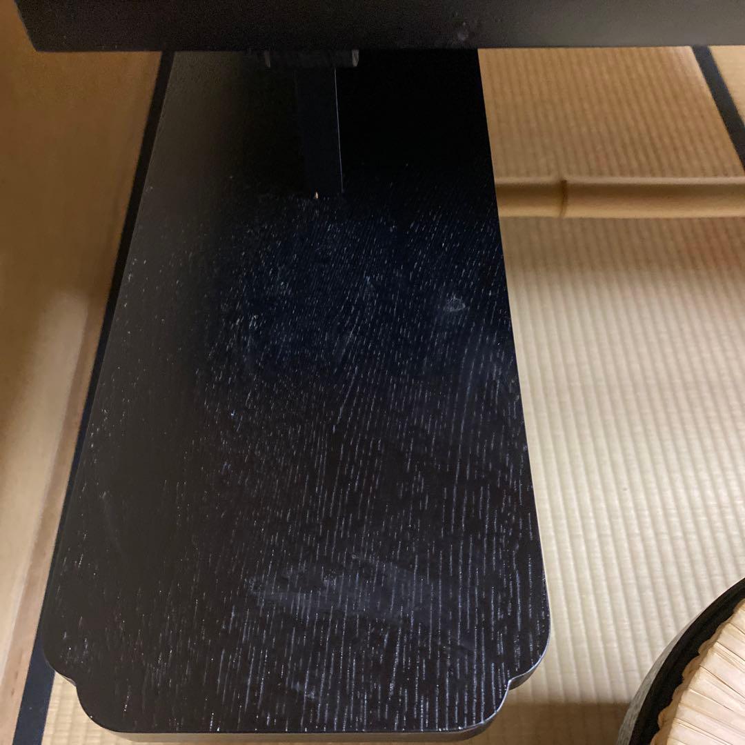 茶道具 立礼棚（りゅうれいだな） 点茶盤 掻合塗 表用セット