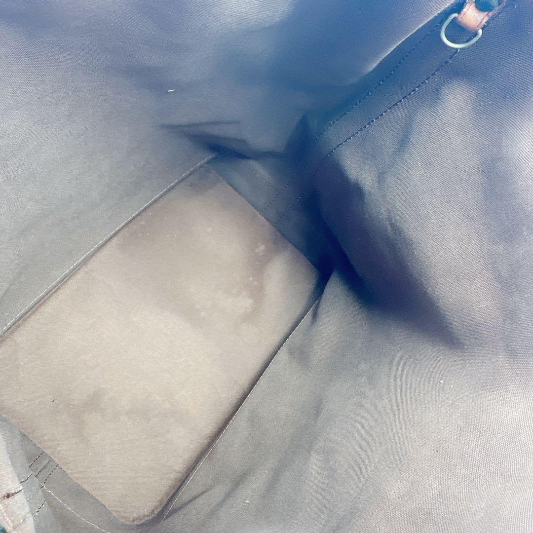 ルイヴィトン　モノグラム　巾着　ショルダーバッグ　ノエ