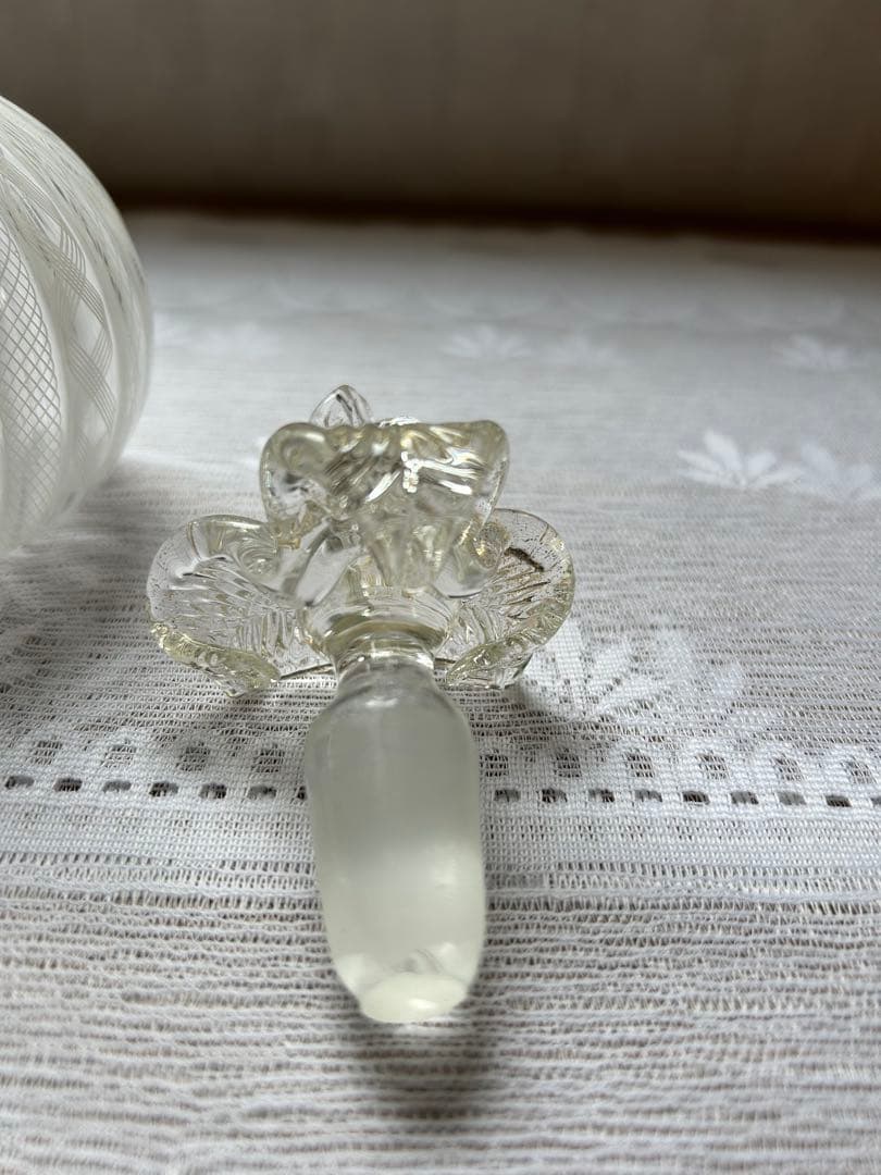 専用　ヴェネチアンガラス ムラーノガラス レース BALLARIN 香水瓶