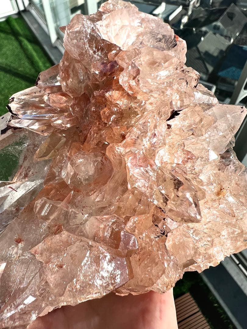 美✨希少✨AAAAAピンク マニハール水晶 ✨ピンククリスタル神殿✨豊潤美の女神