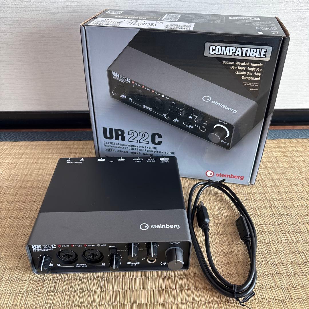 スタインバーグ UR22C オーディオインターフェース