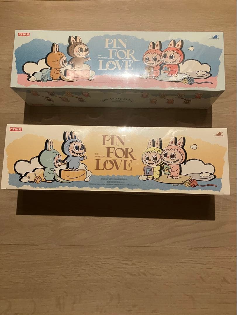 POP MART ラブブ PIN FOR LOVE アソートボックス2箱セット