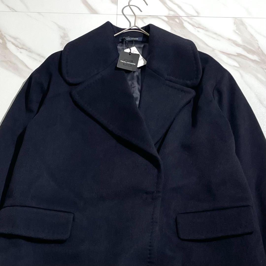 新品未使用タグ付 現行タグ タリアトーレ CATHY カシミヤ混チェスターコート