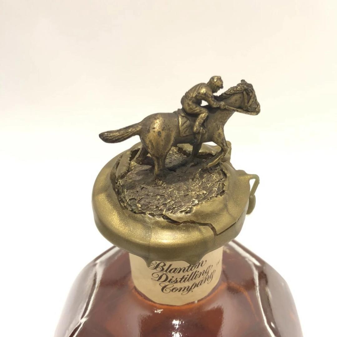 オールドボトル ブラントン 2/2/89 巾着＆タグ付 液面低下 キャップ割れR