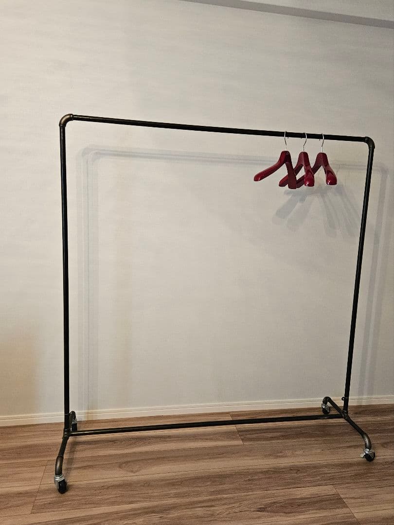 WSTANDARD インダストリアル アイアンハンガーラック