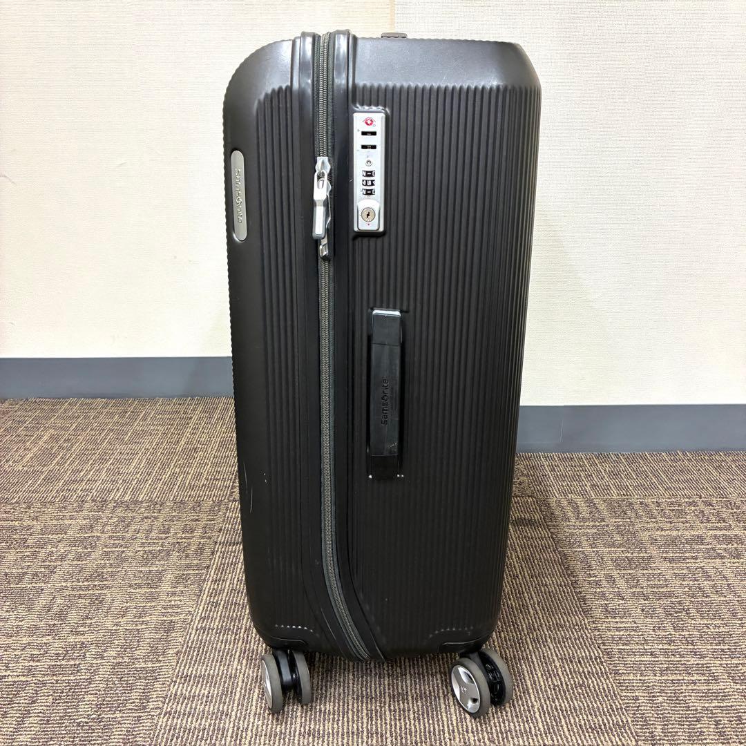 美品 サムソナイト スーツケース アーク スピナー69 74L 黒 ブラック