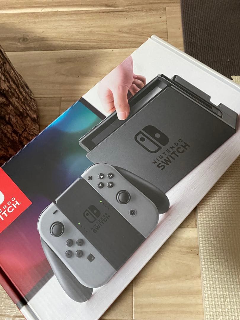 Nintendo Switch ニンテンドースイッチ本体　グレー 9