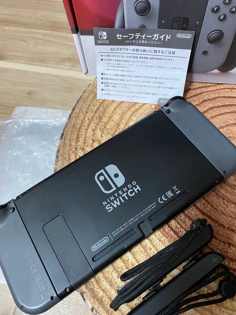 Nintendo Switch ニンテンドースイッチ本体　グレー 9