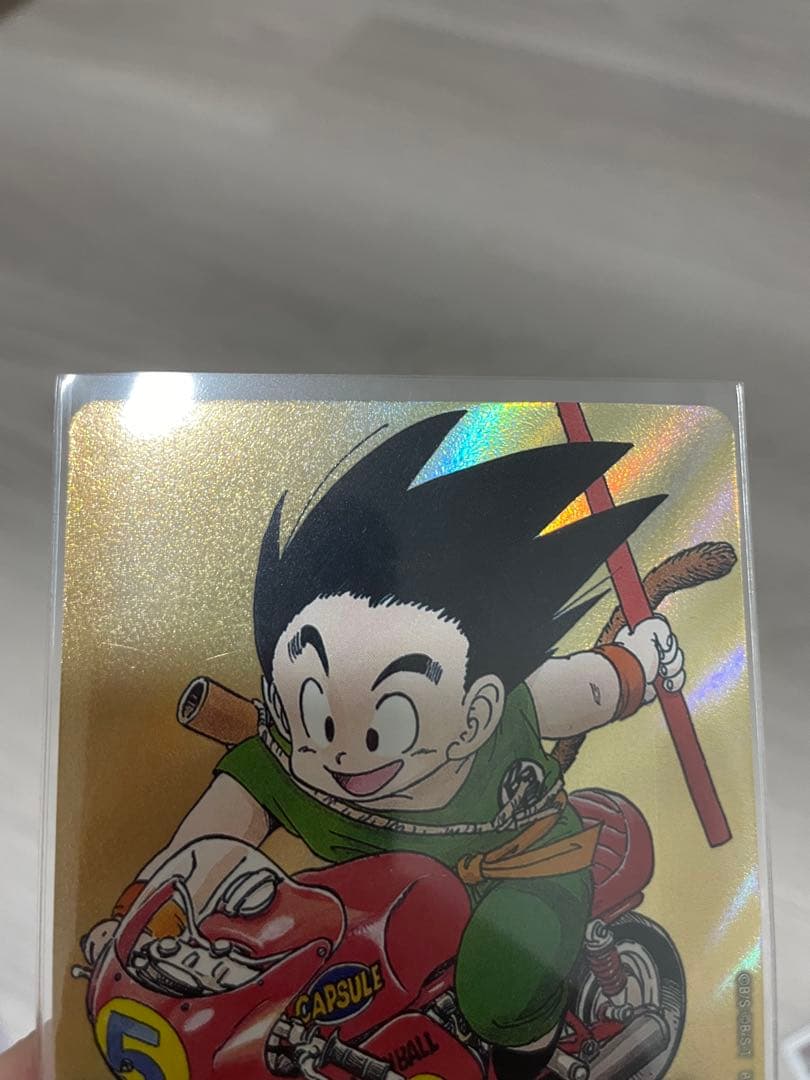 ドラゴンボール　マンガブースター　エナジーマーカー　金　5巻　孫悟空 少年期