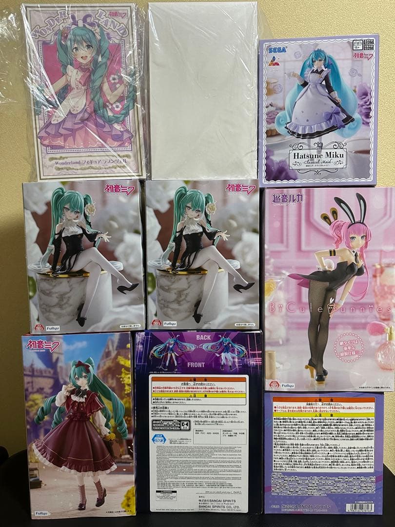 初音ミクフィギュア＋その他　9個【タイクレ限定有り】まとめ売り　美少女　巡音ルカ