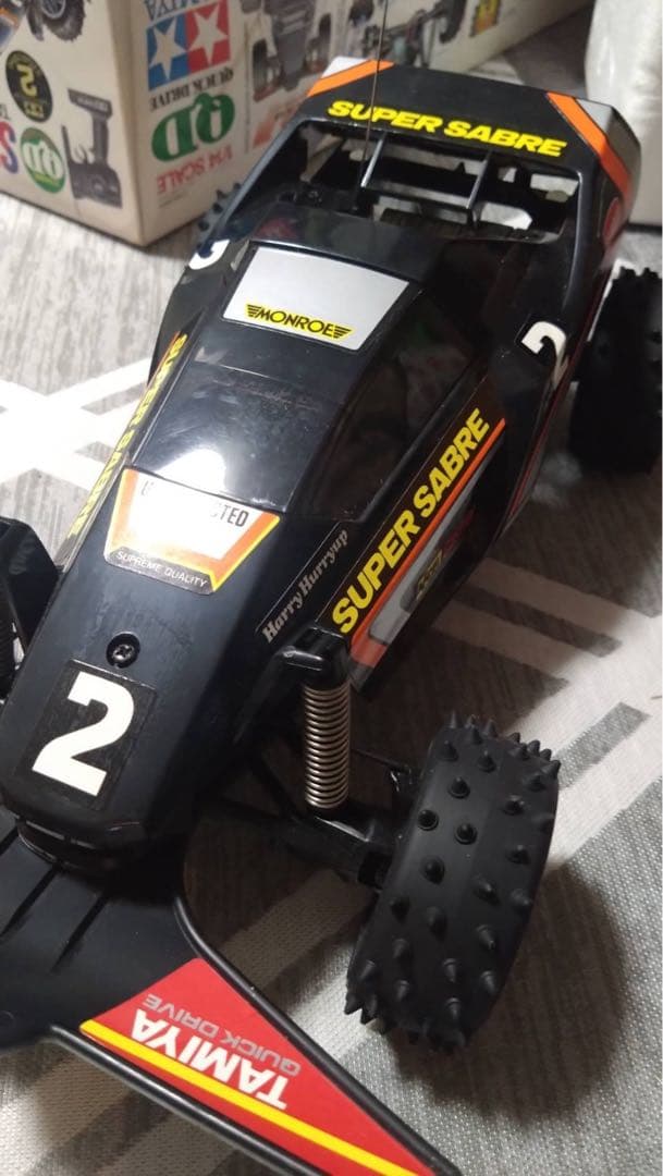 【希少1988年製】TAMIYA スーパーセイバー QD 1/14 RCカー