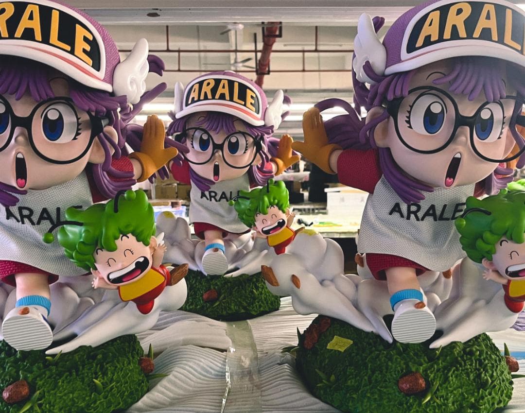 Dr.スランプ アラレちゃん 走る ガレージキット フィギュア 1/2スケール