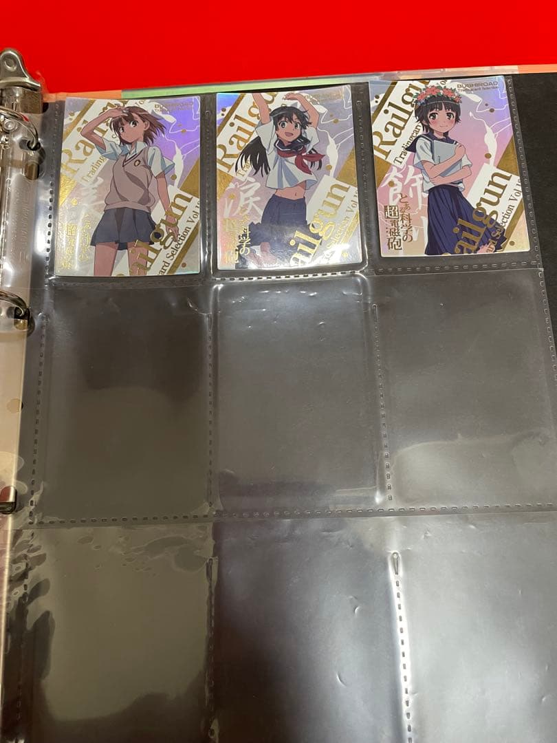 とある科学の超電磁砲 ブシロード トレーディングカード セミコンプ バインダー付