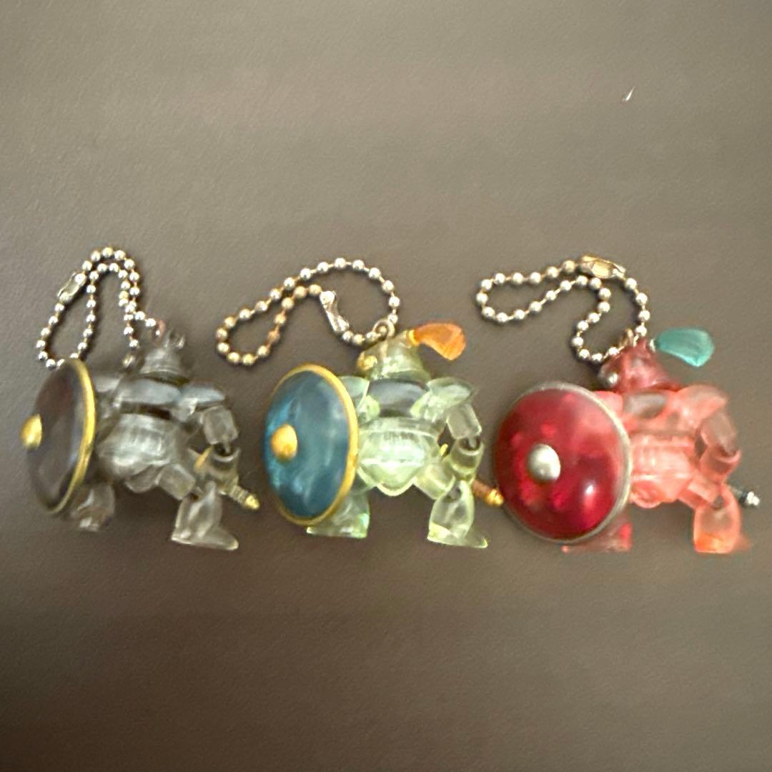 ドラゴンクエスト　クリスタルモンスターズ　キーチェーン　3体セット