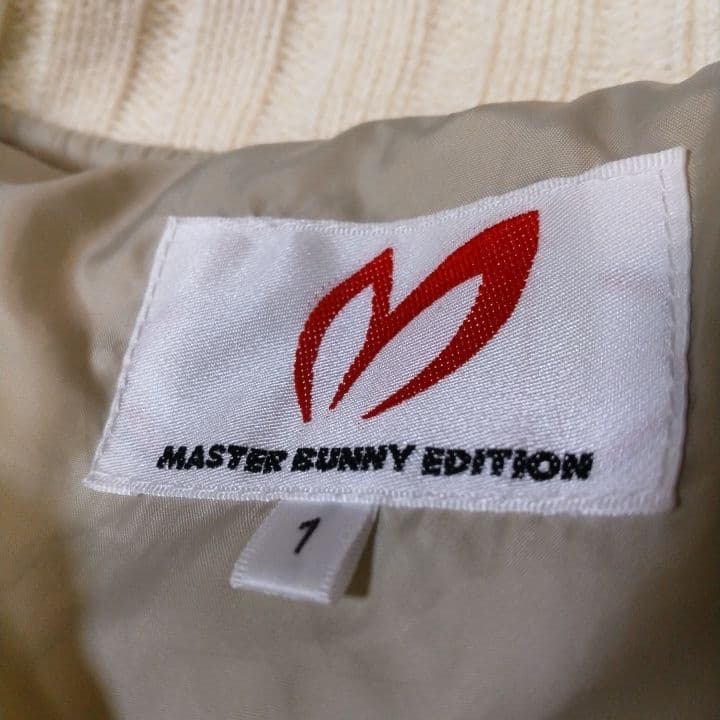 ⭐極暖⭐パーリーゲイツ⭐マスターバニー⭐ダウンニット⭐ホワイト系⭐M⭐