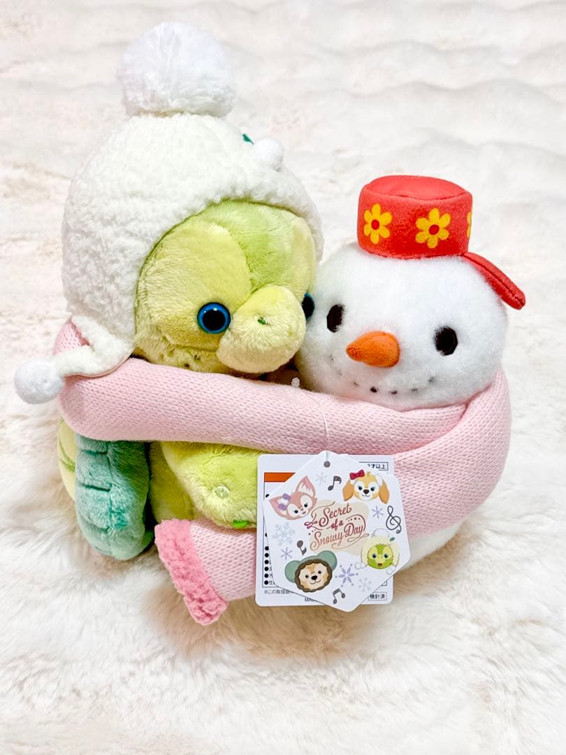 東京ディズニーシー　シークレットオブスノーウィーデイ　オルメル　ぬいぐるみ