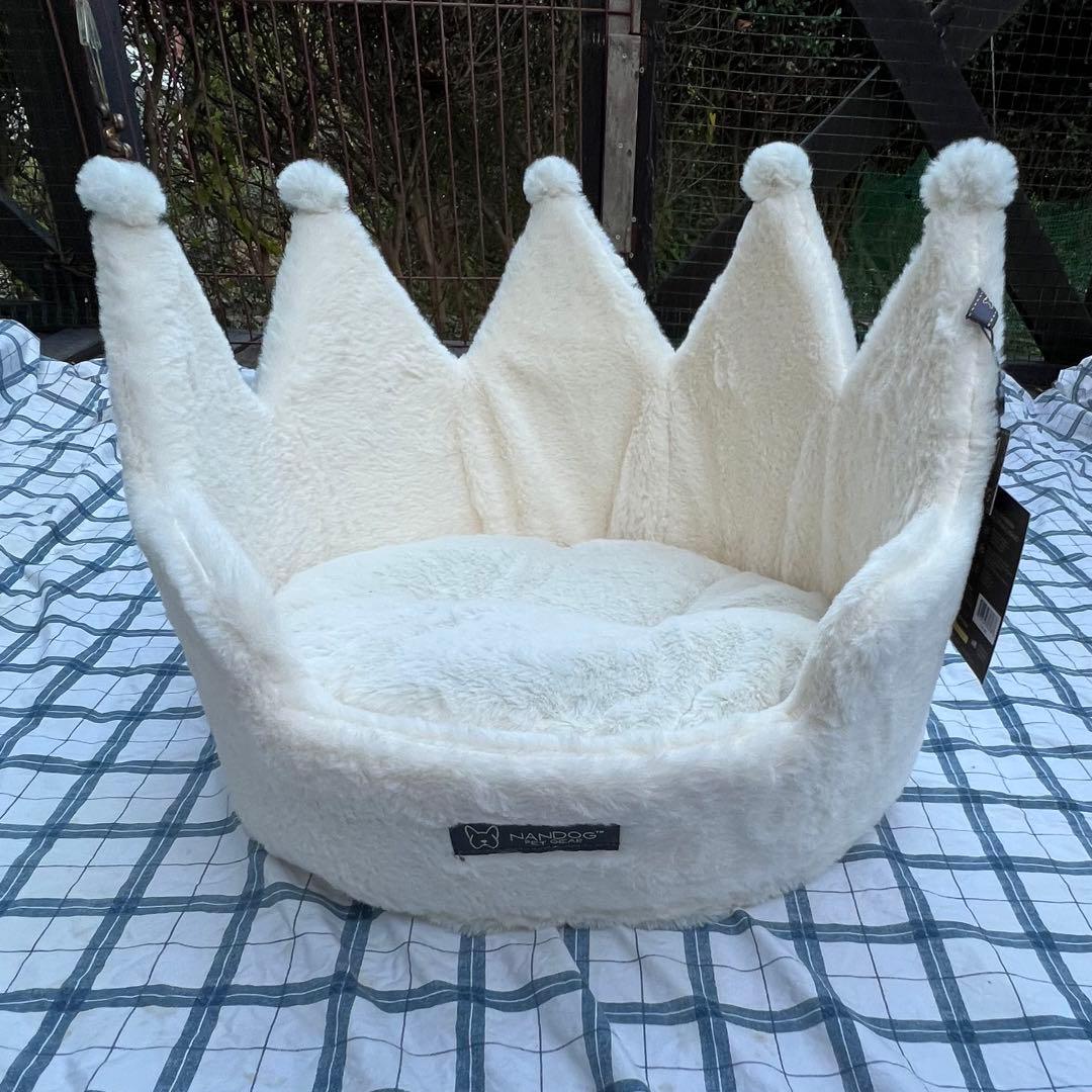 NANDOG ナンドッグ 王冠 クラウドクラウン ベッド ロイヤルアイボリー