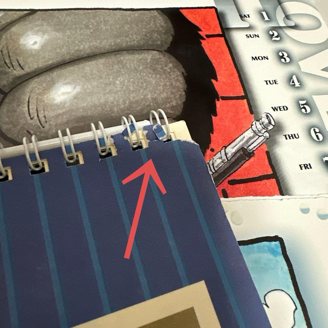 タイムセール！5年分ワンピースコミックカレンダー2008〜2012⚠️近日中に削除