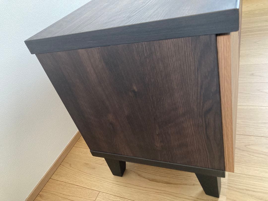 ニトリ　テレビ台(ローボードランダム140 LB DBR)