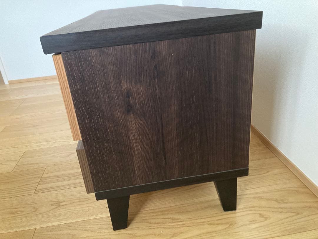 ニトリ　テレビ台(ローボードランダム140 LB DBR)