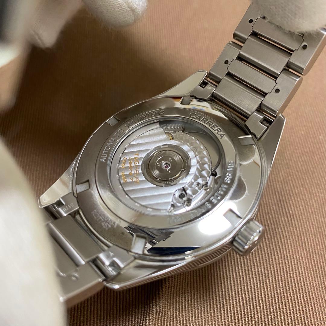 タグホイヤー　カレラ　キャリバー7 ツインタイム　ブラック