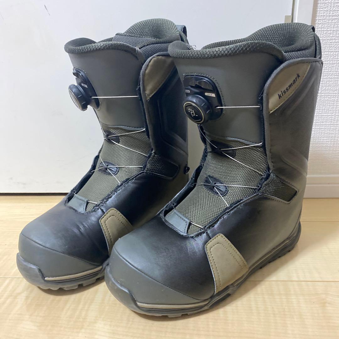【美品_即日発送】KISSMARK スノボブーツ KM EAGER 27.0cm