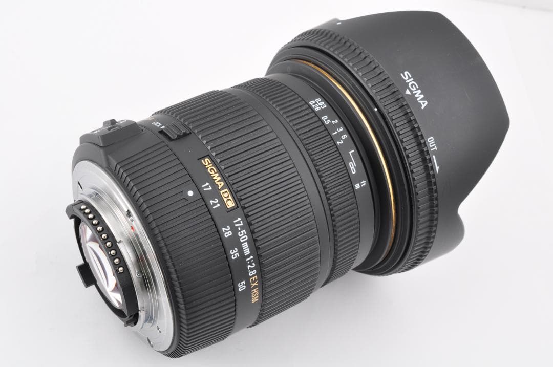 レンズ(ズーム) Sigma EX DC 17-50mm F/2.8 OS HSM #FI11