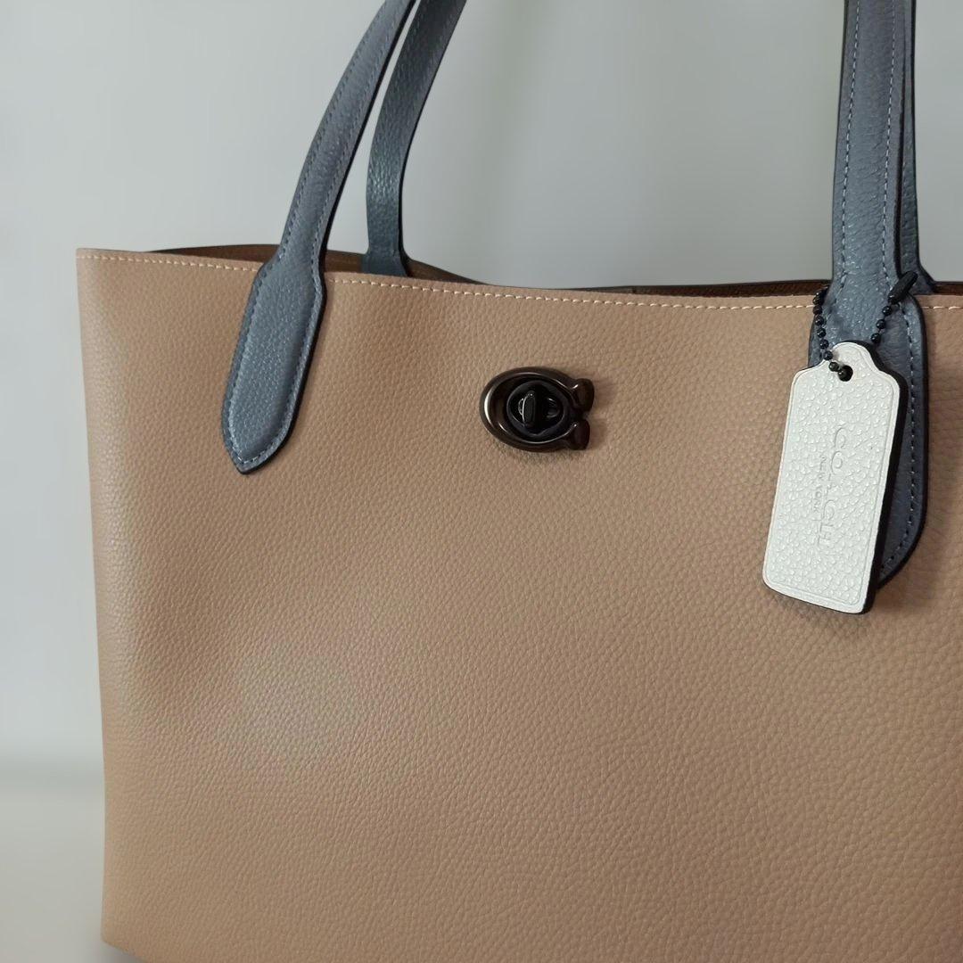 【美品】コーチCOACHバッグ　コーチショルダーバッグ　コーチトートバッグ　本革