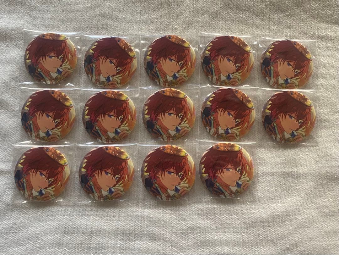 あんスタ　朱桜司　缶バッジ