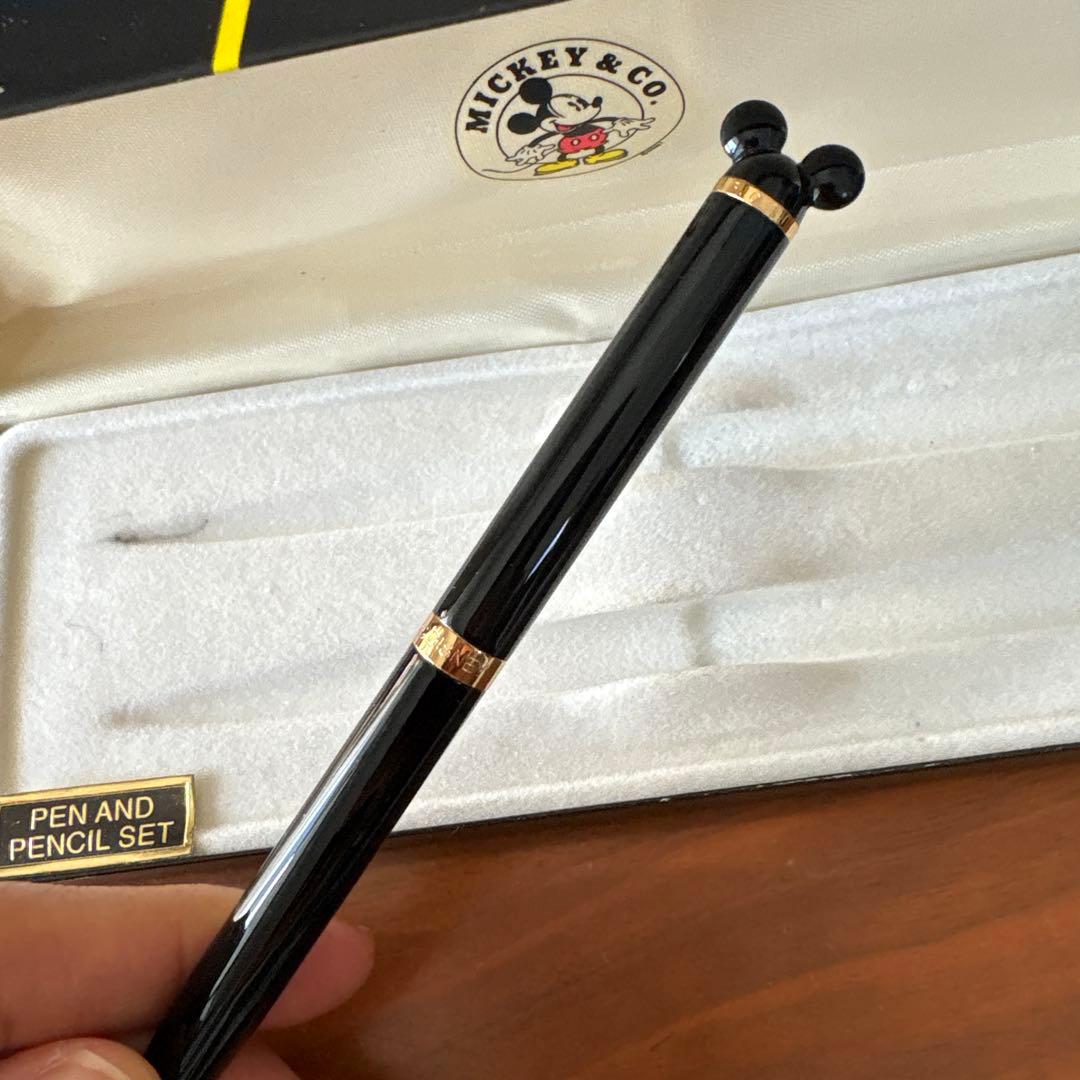 レア⭐︎Mickey & Co. Colibri ミッキー　シャーペン　ボールペン