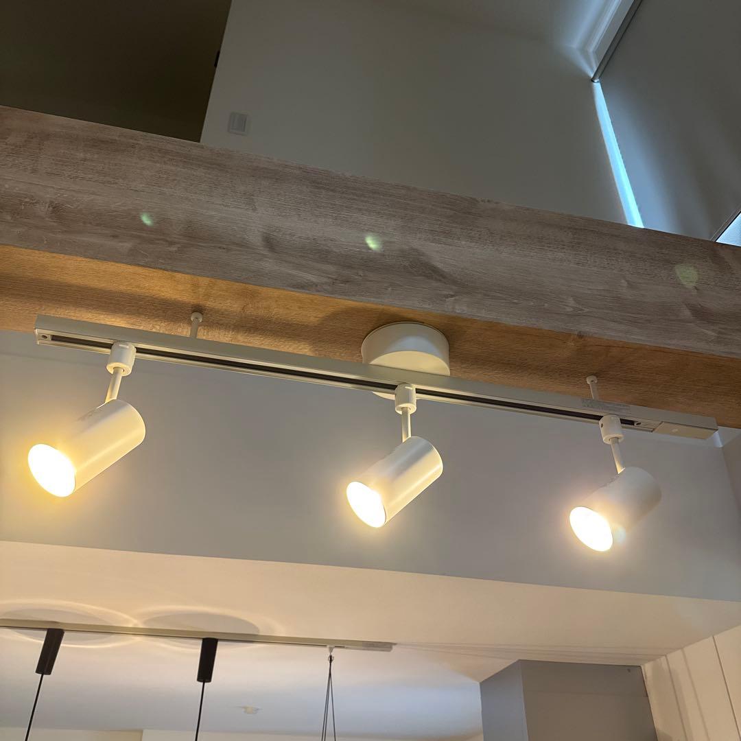 無印良品 3灯 システムライト　ホワイト