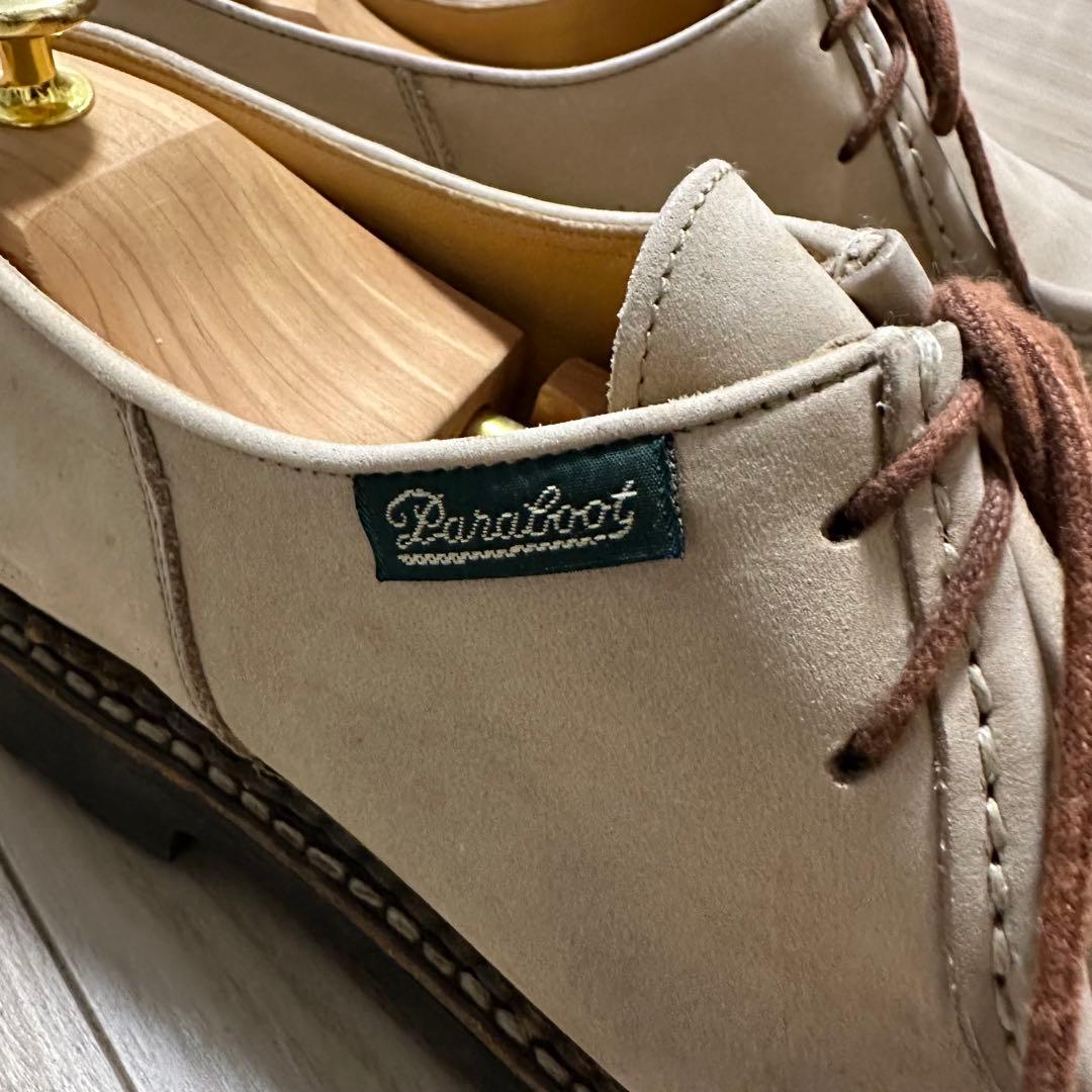 【Paraboot】96年製 デカタグヌバック ミカエル マルシェ 42