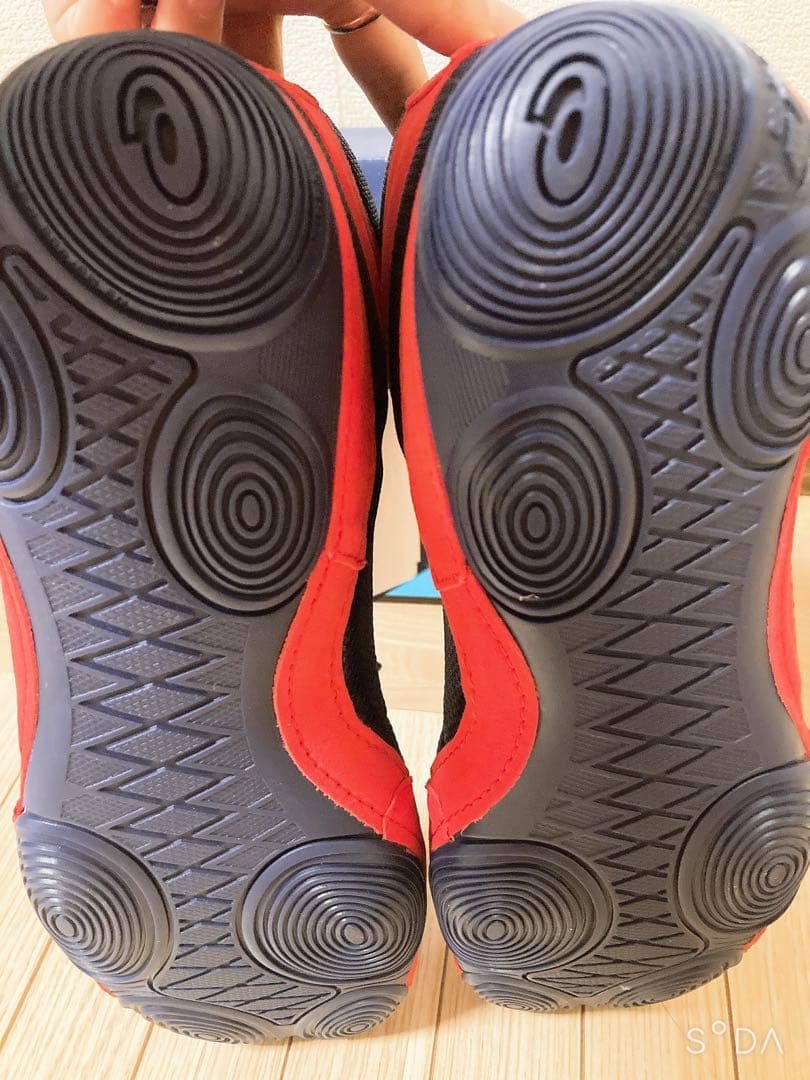 アシックス　レスリング　ボクシングシューズ　1382