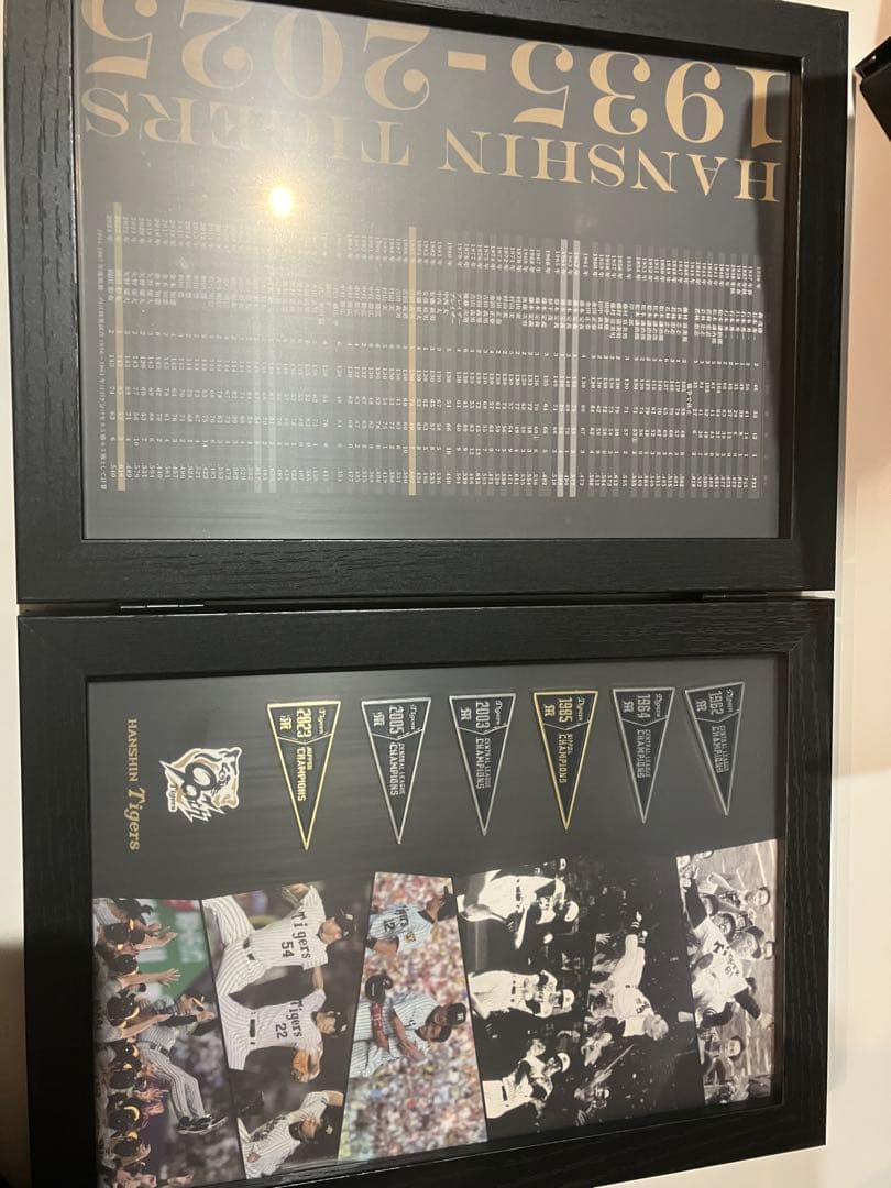 2点セット　甲子園球場ミニチュア　優勝記念ピンバッジ　阪神タイガース　年間特典