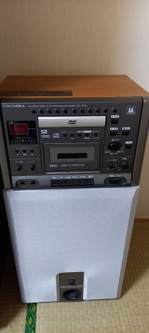 ラビットさん専用　未使用カラオケセット(マイク、説明書付き)　送料込み