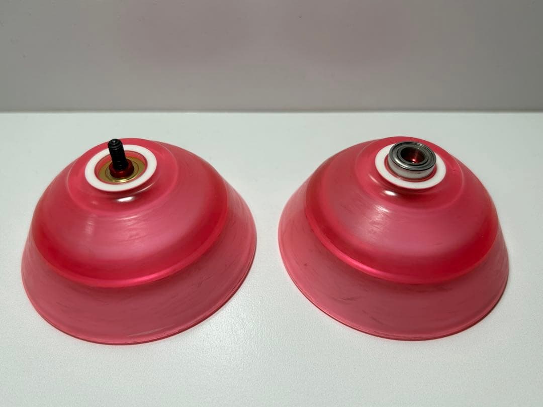 C3ヨーヨーデザイン フローレスエア(クリアピンク/レッドリム)