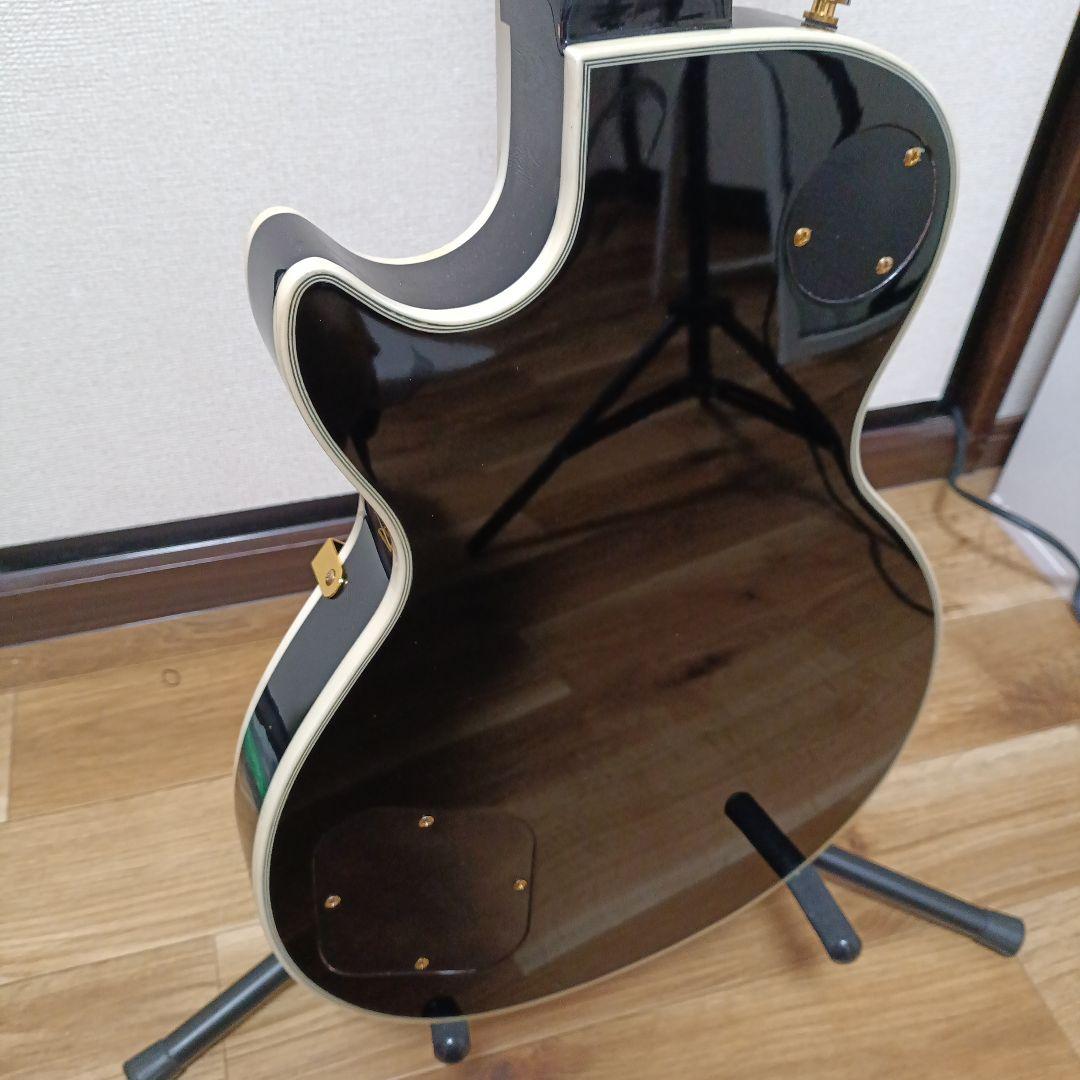 美品　レスポールカスタム　黒　チブソン　エレキギター