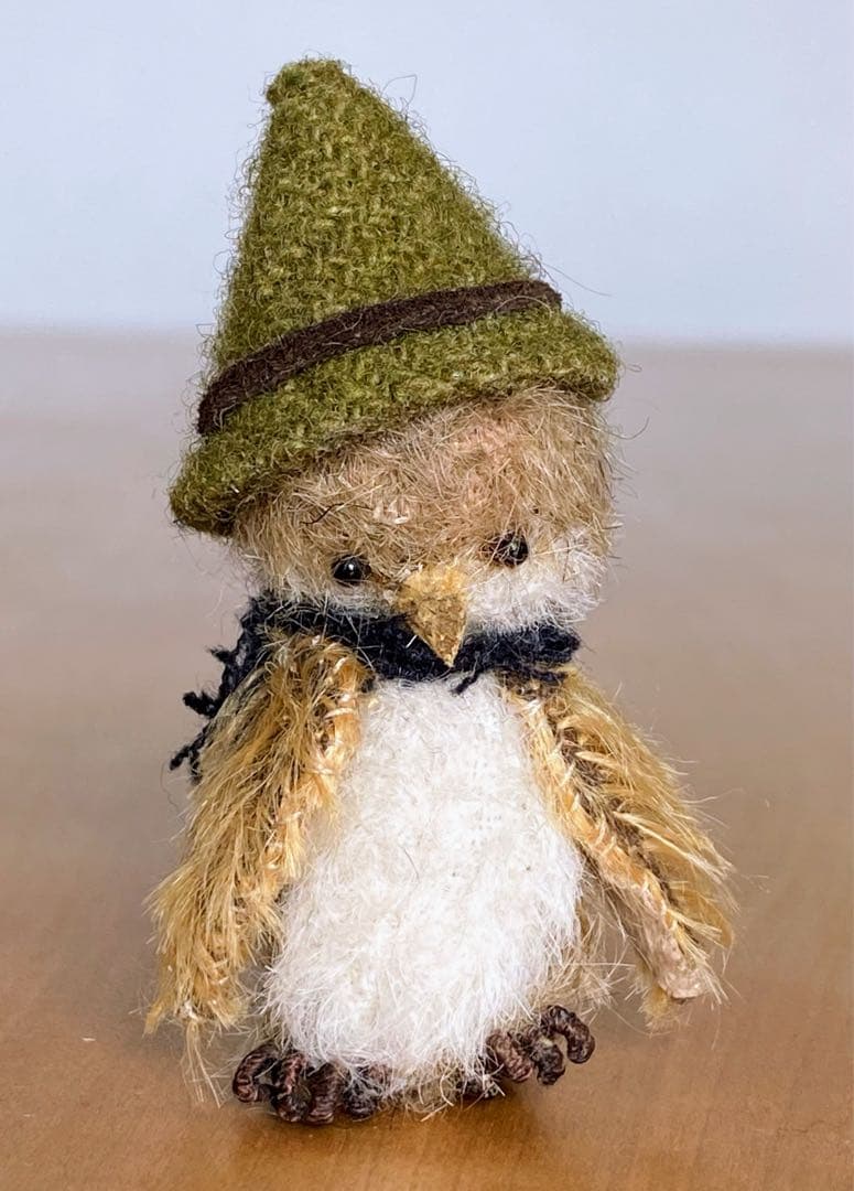 moriのえほん様　ふくろうとキノコのセット ミニチュア　ぬいぐるみ