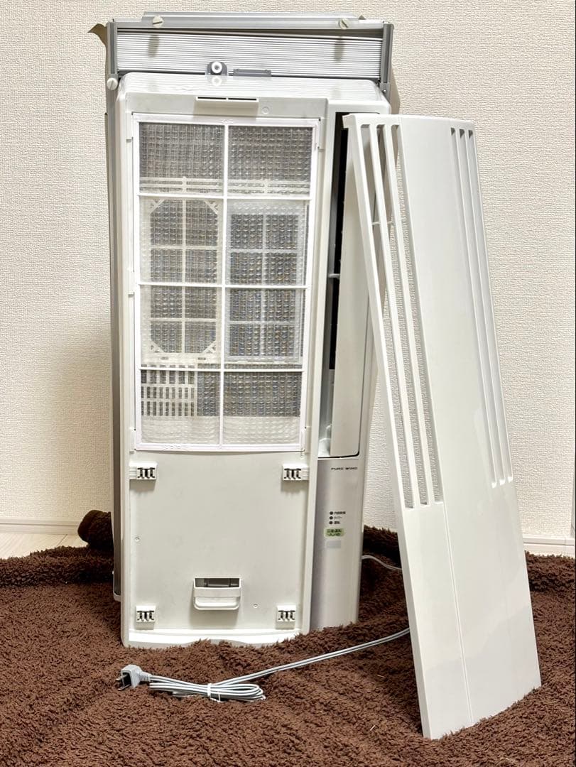 【美品】2023年製 コロナ窓用エアコン CW-F1623R 枠 &リモコン付き